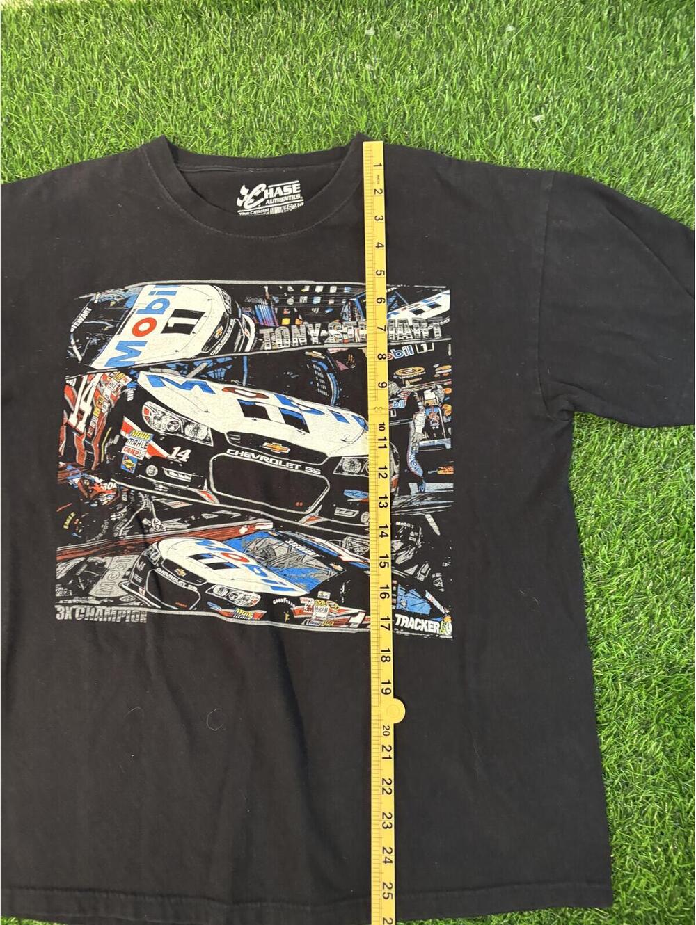 Nascar Chase Authentics Tony Stewart #14 Mobile 1 T-Shirt Mens Large - Picture 4 of 6